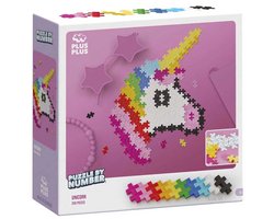 Plus-Plus Puzzle by Number eenhoorn 250 stukjes - 3929 - Puzzel en Bouwspeelgoed in één - Vanaf 5 jaar