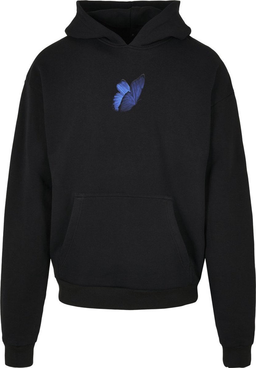 Mister Tee Le Papillon Heavy Oversize Hoodie/trui S Zwart