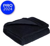 Berisyios Couverture D'amour Imperméable Pour Le Sexe - Couverture Sexuelle Imperméable En Polaire Douce - Super Douce - Lavable En Machine (noir, Taille S : 71 X 100 Cm