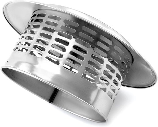 Schoorsteenopzetstuk Roestvrij Staal - 160 Mm, Ventilatiehoed Voor Open Haard En Afvoer