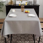 Nappe déperlante aspect lin pour intérieur et extérieur 140x200 cm