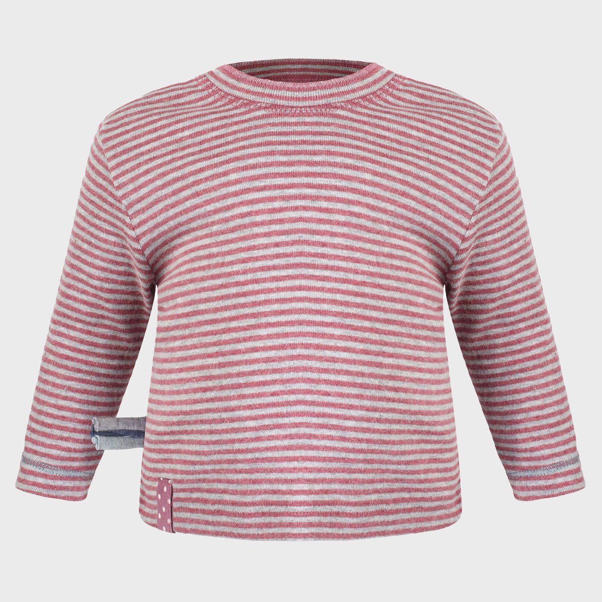 Baby-T-shirt met lange mouwen OrganicEra biologische baby-l/s-t-shirt, gestreept