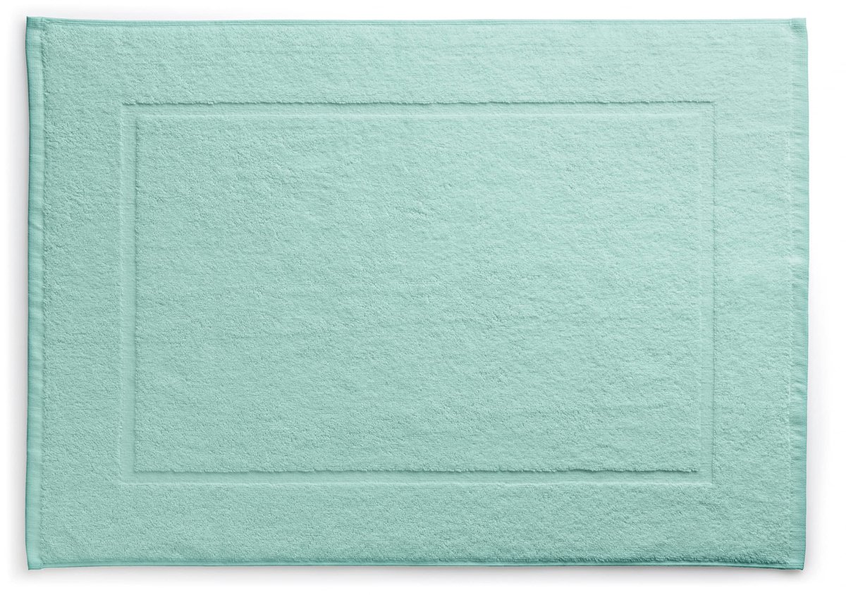 Ibenzoa® Zachte en Absorberende Badmat in Turquoise Katoen 70 x 50 cm