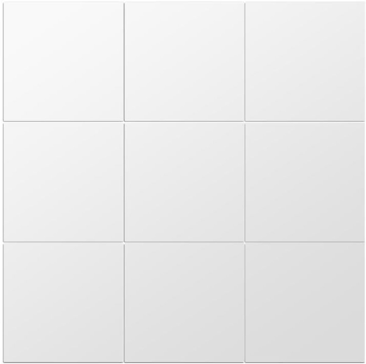 Square Mirror Wall Sticker, 9PCS 5.9x5.9 Inch Self Adhesive Tile Film DIY Mirror Decor Sticker Acrylic Mirror for Bedroom Living Room Bathroom