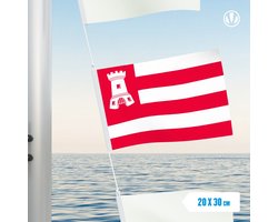 Vlaggetje Alkmaar 20x30cm