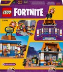 Arrière de la boîte du Restaurant Durrr Burger LEGO, montrant le set et les personnages.