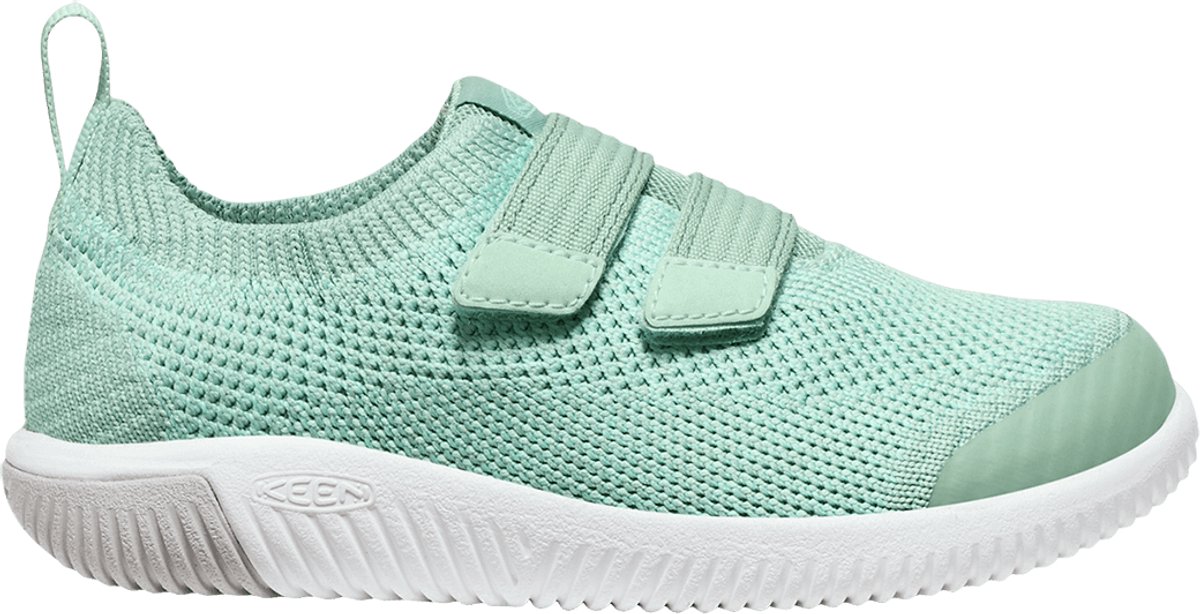 Keen KNX Knit Younger Kids Sneakers Granite /Lichen Blauw
