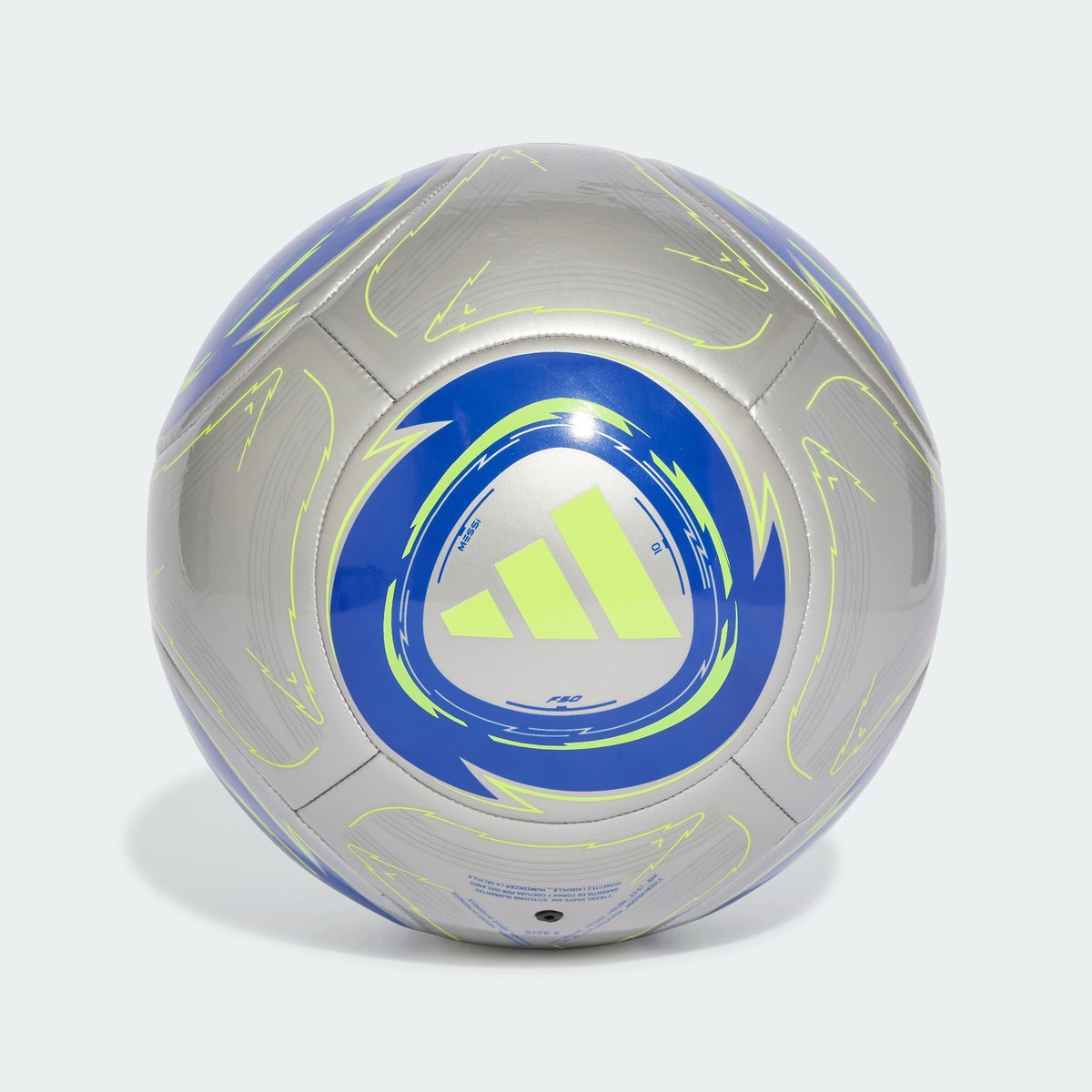 adidas Performance Messi Club Voetbal - Unisex - Zilver