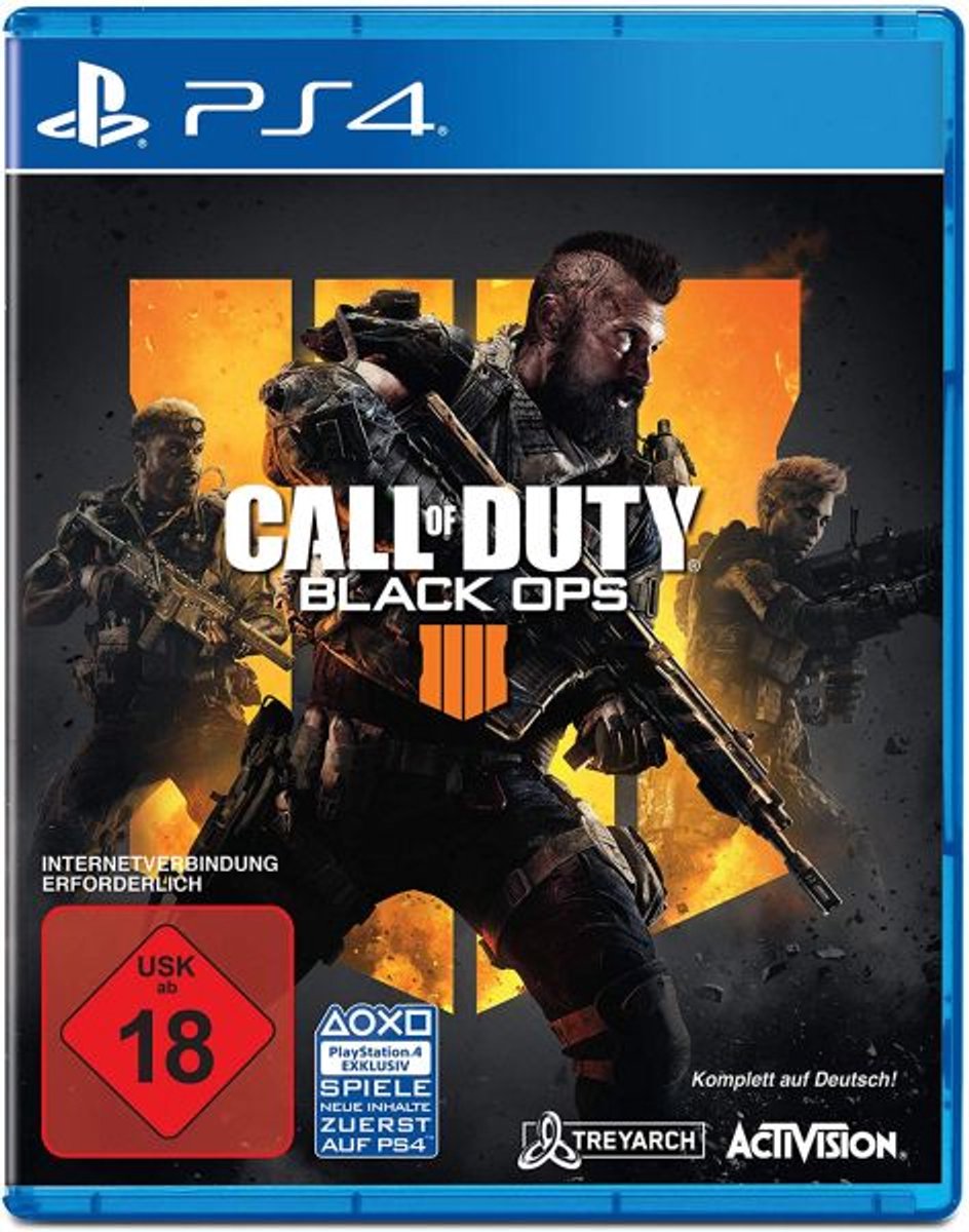Sony PlayStation 4 PS4 Spiel Call of Duty Black Ops 4 (USK 18)