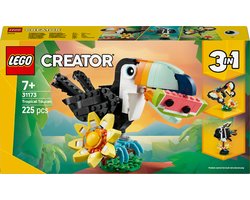 foto van LEGO® Creator 3in1 Wilde Dieren: Tropische Toekan - 31173
