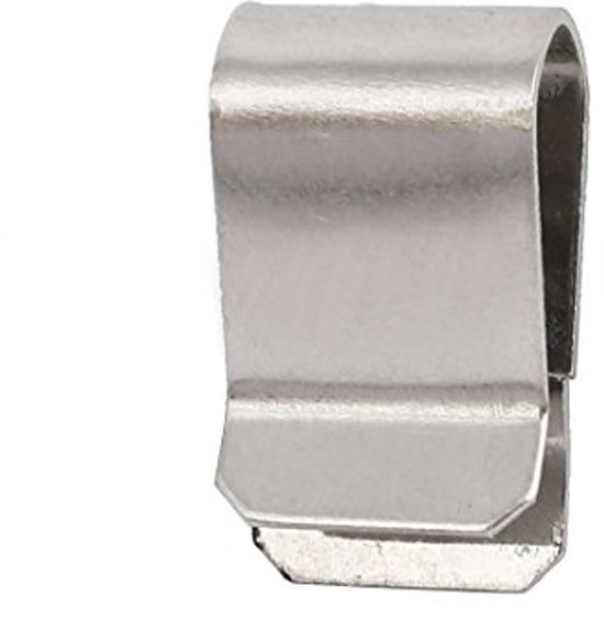 20pcs Stainless Steel Spring U Clip Silver Tone 21.4mm x 12mm | bol