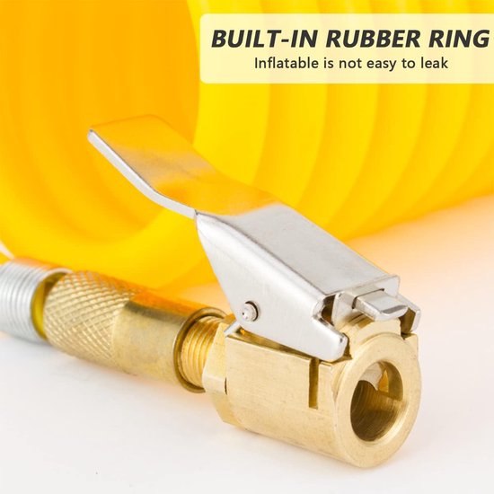 3 stuks banden Air Chuck messing autoventiel hendel - bandenventiel luchtpomp clip - ventiel aansluiting autoventiel adapter voor auto fiets motorfiets bandenpomp (3 modellen) — afbeelding 4