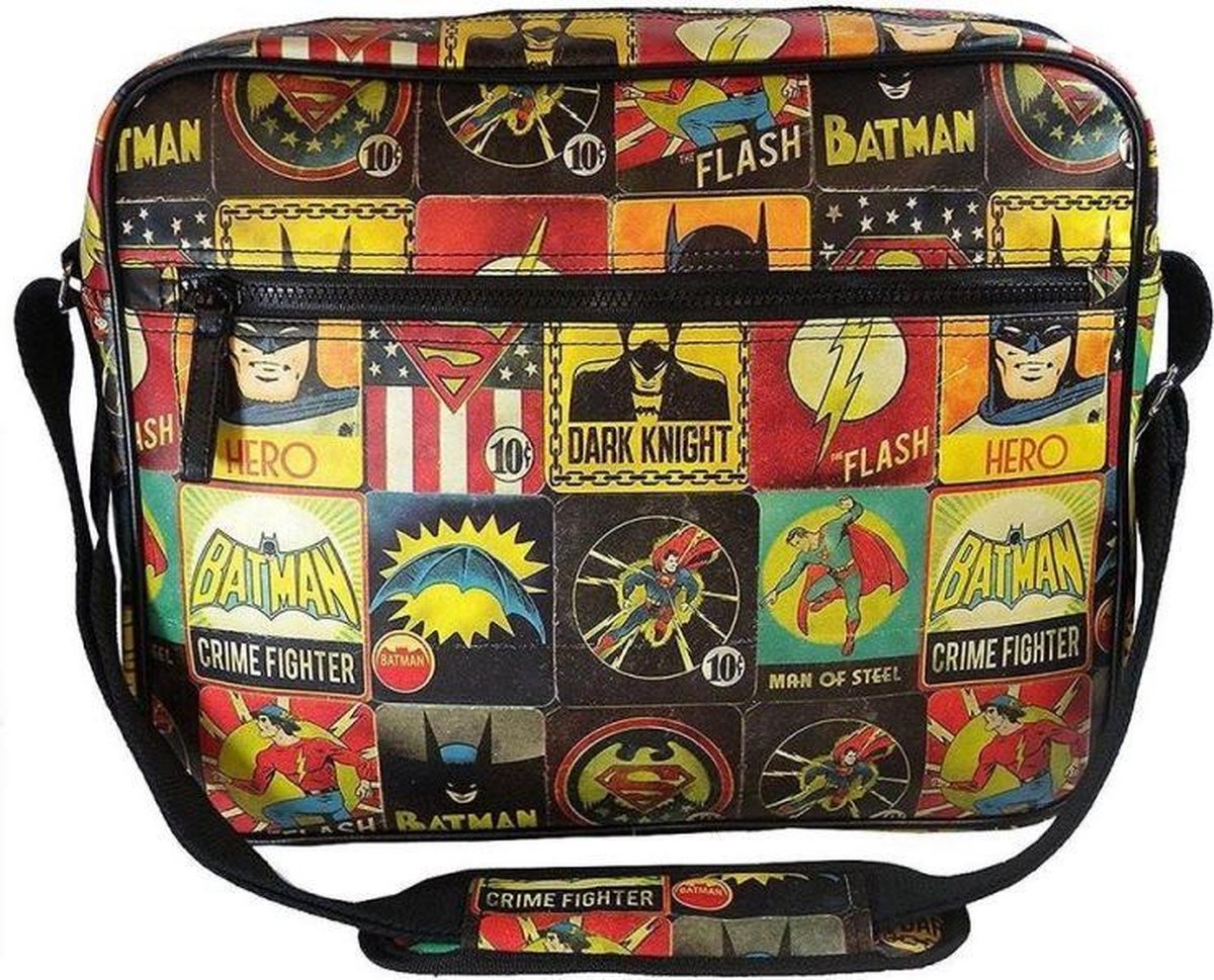 DC COMICS - MESSENGER BAG - Vintage