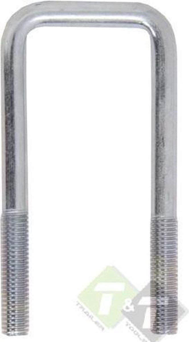 43mm x 80mm U bout - u beugel - kokerklem