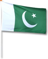 Vlag Pakistan 150x225 cm.