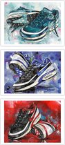 Air max classic BW posters 3 stuks (50x70cm)