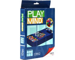Cayro Play Mind Travel Edition- Mastermind Reisversie - 2 Spelers Logisch Codekraakspel - Speelduur 20 Minuten - Vanaf 7 Jaar - Deductief Strategisch Denkspel - Compact Familiespel - FSC
