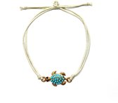 Armband met schildpad