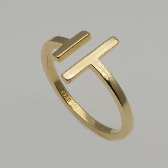 Om te mediteren Ezel nogmaals Cocora minimalistische staafjes ring goud - Dames | bol.com