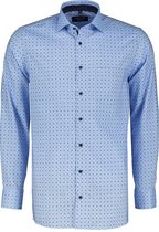 Casa Moda Overhemd - Regular Fit - Blauw - 5XL Grote Maten