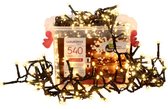 Shipndsell - Luxe kerstverlichting Cluster 540 led-lampjes - 11 + 5 meter