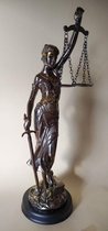 Beeld Vrouwe Justitia