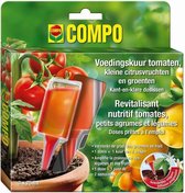 COMPO Voedingskuur Tomaten - versterkt de groei van groenten en fruit - werking 3 weken - gebruiksklare dosissen - doosje 3 x 75 ml
