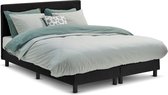 Beter Bed Cisano Complete Boxspring met Silver Pocket Deluxe Foam Matras - 180x200 cm - Zwart