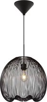 WOONENZO - Hanglamp Lua - hanglampen - hanglamp zwart - hanglamp industrieel