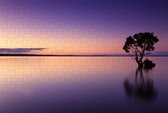 Puzzel Zonsondergang – Boom – Puzzel 252 stukjes