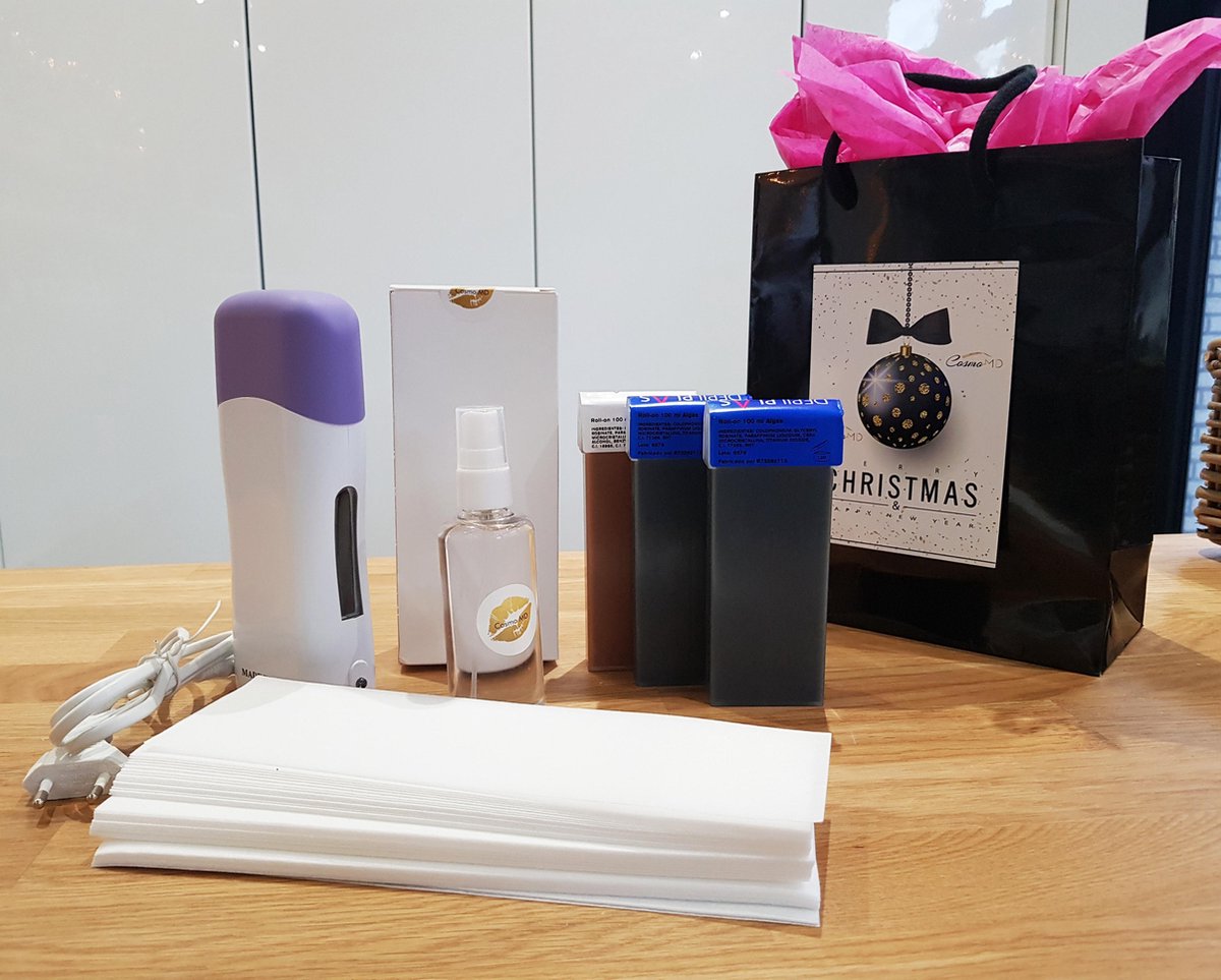 Elektrisch wax ontharing kit voor HEM wax apparaat 6 in 1