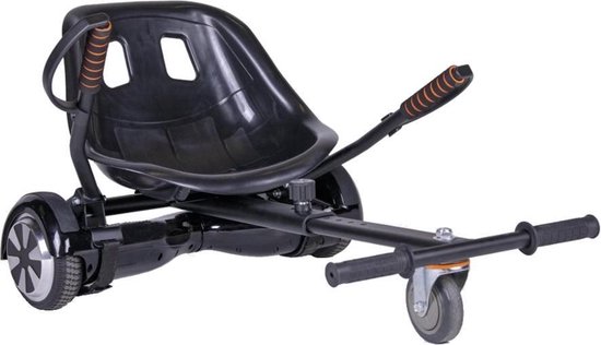 Denver Hoverboard met Kart - 6.5 inch Oxboard met Hoverkart - HBO6620 - KAR1550 - Zwart