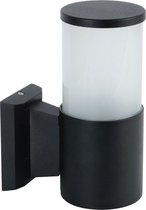 PHILIPS - LED Tuinverlichting - Wandlamp Buiten - CorePro LEDbulb 827 A60 - Kavy 2 - E27 Fitting - 8W - Warm Wit 2700K - Rond - Aluminium - BSE