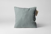 Made on Friday - Sierkussen Knitted Green - 50 x 50 cm - Kendal (Twill 210 gr./m2)