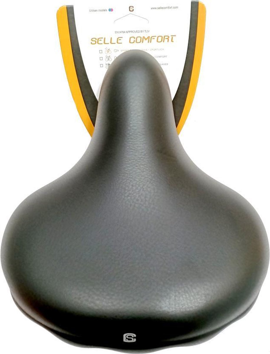 SELLE COMFORT Classic Retro XL, zwart