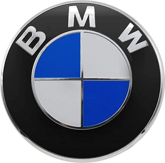 schuif Speels Uitdrukkelijk BMW Logo Embleem Stuurwiel 45mm Blauw-Wit | bol.com