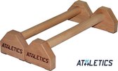 DC Athletics bars-Professionele Lage Houten Parallettes Opdrukset-Anti-slip pads