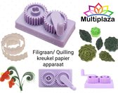 Filigraan - Quilling papierkrimp apparaat "MULTIPLAZA" - kreukelen - ribbelen - origami - kaarten - decoratie - creatief - hobby - knutselen - versiering - bloemen - patronen - vouwen - rollen