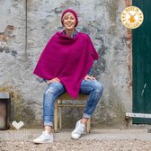 De Reuver Knitted Fashion PONCHO 100% NEDERLANDS (547)