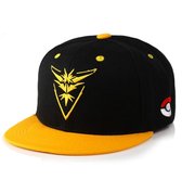 Pokemon Go Team Instinct pet geel gekleurde cap