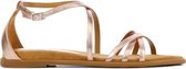 Unisa Sandalen  Dames / Slippers - Leer   - Carcer - Rose Goud - Maat 38