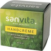 Natuurlijke Handcrème obv paardenmelk Sanvita 50ml