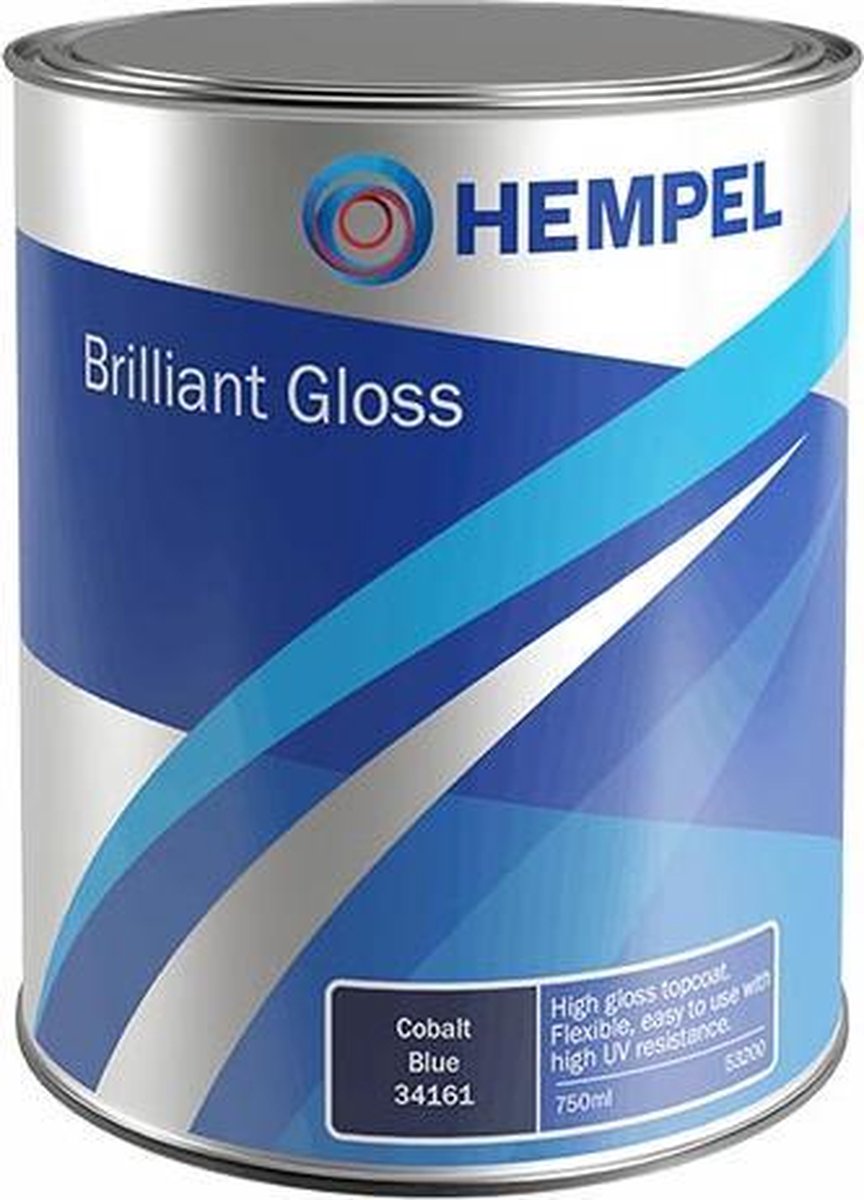 HEMPEL® Brilliant Gloss 53200 Pure White 10231 750ml - Bootlak - Jachtlak - Hoogglans