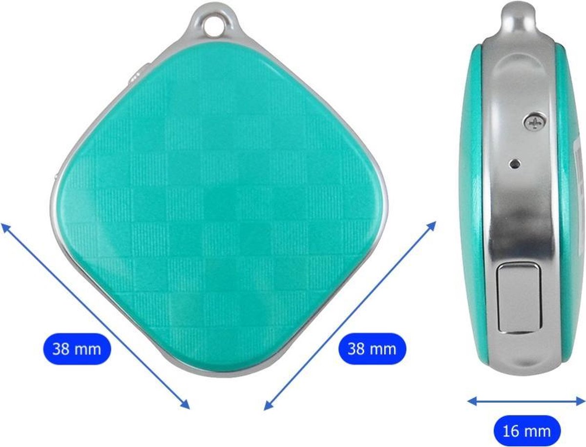 GPS Tracker Zonder Simkaart Tot 5m accuraat Beveiligen, vinden of