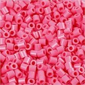 Foto kralen, afm 5x5 mm, gatgrootte 2,5 mm, antiek roze (25), 6000stuks