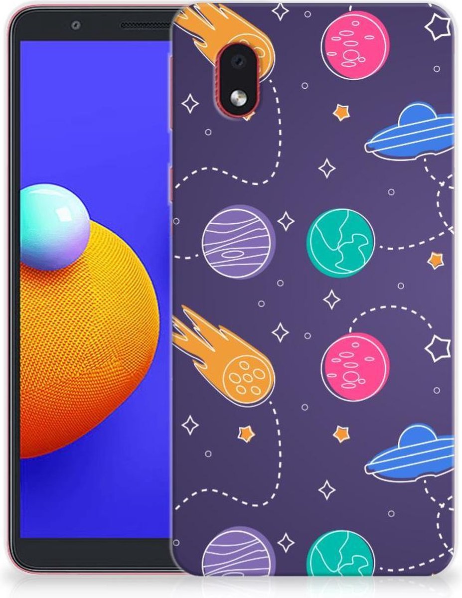 Samsung Galaxy A01 Core Silicone Back Cover Space
