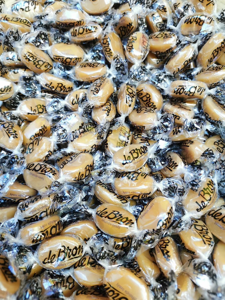 Candy Freaks Suikervrije Boter Toffee 450 gram - Glutenvrij - Vegetarisch - Gelatinevrij - Halal - Werthers original - Boter babbelaar - Natuurlijke Ingrediënten - Sinterklaas en kerst
