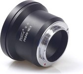 Adapter PK645-NEX: Pentax 645 Lens - Sony NEX en A7 FE mount Camera