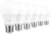 E27 LED Lamp - Voordeelset van 6 LED Lampen - 9W - 806 Lumen - 2700K Warm Wit - LEDlamp - Lampjes - Extreem Zuinig