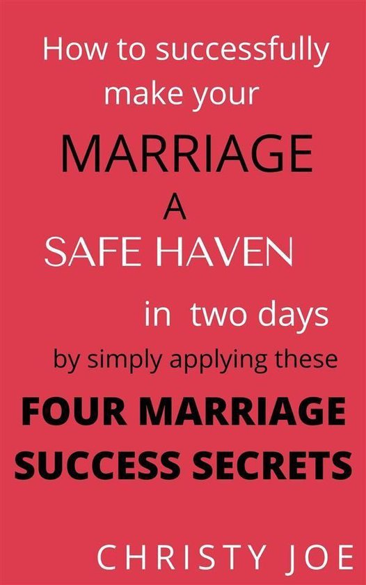 How to successfully make your marriage a SAFE HAVEN in Two d ... - cover
